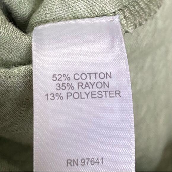 J. Jill Medium Shacket Quilted Jacket Medium Fall Sweater Cozy Staple Sage Comfy - Picture 11 of 13